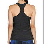 icyzone Women’s dark gray racerback tank top Medium Photo 1