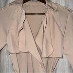 Elegant Light Beige Trench Cardigan Jacket Size XS Photo 1