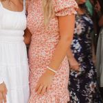 Francesca's Pink Floral dress  Photo 0