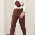 Athleta Size T2 Stellar High Rise Trouser Cherrywood Size 2 Tall Photo 0
