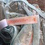 COLSIE Women’s Light Blue Sheer Lace Mini Skirt Cover Up Sz L NWT Size L Photo 4