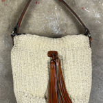 Patricia Nash  10th Anninversary Otavia Woven bucket bag with crossbody strap Photo 0