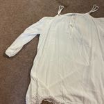 Jack by BB Dakota Jack xs white tunic top cold shoulder Photo 1