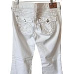 True Religion Joey low rise flare white jeans Photo 13
