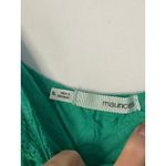 Maurice's Green Lace Trim Cami Tank Top Women's Size XL Polyester Y2K LAYERS Photo 5