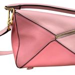 Loewe Medium Tricolor Pink Puzzle Bag 2 Way Adjustable Shoulder Crossbody Strap Photo 7