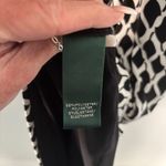 Ralph Lauren Lauren Dress 4 Black White Sleeveless Geometric Knot Sheath Modern Photo 7