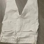 Paige  Women's Crisp White Skinny Jeans Photo 2