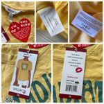 Wildfox Statement Graphic Tee Shirt Mellow Yellow XXL Radiate Positivity Peace Photo 4