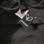 Windsor women's size large black romper, pit to pit 17", inseam 3 1/2" Photo 3