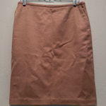 J. McLaughlin  Women’s Brown Wool Cashmere Lined Pencil Skirt Size 6 Photo 0