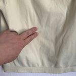 Free People  Intimately Fitted Short Sleeve Tee T-shirt in Pale Yellow Photo 3