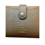 Coach  Multifunction Wallet Large Brown Leather C Print Monogram Removable Insert Photo 2