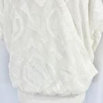 Bishop and Young New Textured Wrap Blouse Jayne Cross Front Top White Photo 4