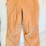 ASOS  women’s Orange Cargo Pants size 4 Photo 0