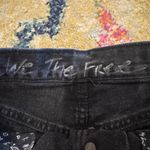 We The Free  Free People Black Shorts Distressed Size 28 Photo 2