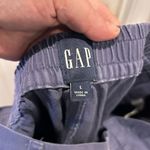 Gap Blue Twill Jogger Size Large 81% Cotton 19% Lyocell Pockets Photo 5
