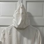 Avalanche  Women’s Off White Windbreaker Packable Hood Size Large Gorpcore Casual Photo 5