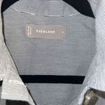 Everlane ✨ The Cotton Weave Pinstripes Sz. 4 Romper✨ Photo 10