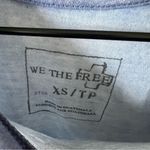 Free People  We The Free Baby Tee in Washed Blue Photo 5