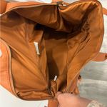 Universal Threads Universal Thread Patchwork Travel Bag - Orange and Tan Photo 6