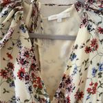 Maje  Multicolor Floral V-Neck Romper Photo 2