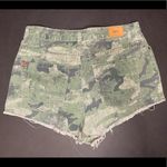 BDG Urban Outfitters Camo Dree High Rise Jean Denim Shorts 28 cutoff Photo 4