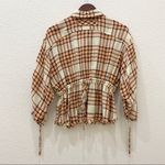 Free People Pacific Dawn Plaid Shirt Photo 4
