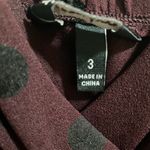 Nordstrom Speechless Black Purple Women’s Polka Dot Dress Stretch Jnr Size 3 Photo 8