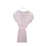 Oscar de la Renta  Pink Sheer Robe Photo 1
