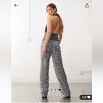 Noisy May  Mia Wide-Leg Sequin Pants Photo 4