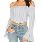Free People march to the beat off shoulder top Photo 2