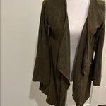 New With Tags Millibon Open Front Brushed Ribbed Knit Open Cardigan Sz M Green Size M Photo 1