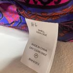 Tracy Reese Plenty by 100% Silk Tunic Mini Dress XS Purple Pink Scoop Neck Chic Photo 2