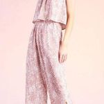 Tyche Amalfi Slanted Hem Jumpsuit size small blush color summer speckled dress Photo 0