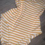 Altar'd State Striped Ribbed Bodysuit Photo 2