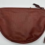 Lucky Brand  Leather Crossbody Bag/Purse - Red/Brown‎ Color Photo 3