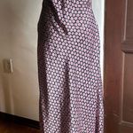 ZARA  | Daisy Print Satin Midi Slip Dress with Slit - Surplice Bodice | SZ Medium Photo 1