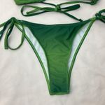 Green Tie Bikini Set woman’s size xtra large Photo 1