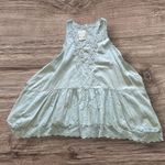 Free People #61 NWT Sunset Treasure Tunic in Icy Lake Photo 5