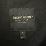 Juicy Couture Black Label Long Sleeve Black Denim Jean Jacket Coat **Size M**šš Photo 3