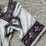 Lucky Brand NWOT Cora Aztec diamond cute wide sleeve jersey top Photo 9