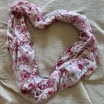 Pink Birds/hearts infinity‎ scarf Photo 0