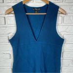 House of Harlow 1960 Ribbed Sleeveless Sweater Dress Size Large Blue Photo 7