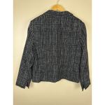 Evan Picone Evan-Picone Women’s Black & White Plaid Blazer Jacket Size 16 Timeless Style Photo 4