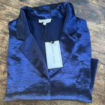 Emory park Blue blouse size large NWT Photo 0