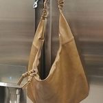 Anthropologie đź’•MONSERAT DE LUCCA by đź’•Slouchy Hobo Bag Faux Leather Brown Photo 0