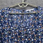 Rose + Olive  Womens Blouse Size 3X Bohemian‎ Floral Flowy Peek-A-Boo Sleeve Photo 4