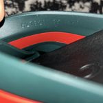 Gucci Cross Rubber Sandal Size 35 Photo 3