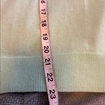 M&S COLLECTION SWEATER S/S LIGHT GREEN ON FRONT AND KELLY GREEN ON BACK SIZE SM Photo 7